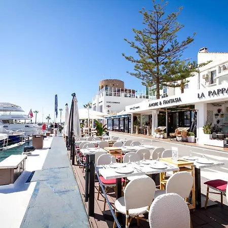 Banus -puerto Banus - Luxury Harbour Seafront - Brand New 3br - 3ba - Stunning Mediterranean Views - Outdoor Terrace - Colorful Sunsets - Bright Interiors - New Furniture - Steps From Marina & El Corte Ing Luxury Shopping Apartment Marbella