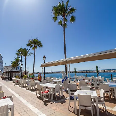 Apartment Banus -puerto Banus - Luxury Harbour Seafront - Brand New 3br - 3ba - Stunning Mediterranean Views - Outdoor Terrace - Colorful Sunsets - Bright Interiors - New Furniture - Steps From Marina & El Corte Ing Luxury Shopping