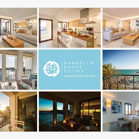 Banus -puerto Banus - Luxury Harbour Seafront - Brand New 3br - 3ba - Stunning Mediterranean Views - Outdoor Terrace - Colorful Sunsets - Bright Interiors - New Furniture - Steps From Marina & El Corte Ing Luxury Shopping Apartment Marbella
