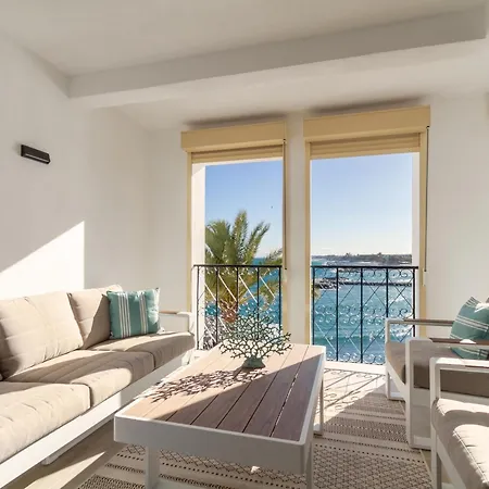 Banus -puerto Banus - Luxury Harbour Seafront - Brand New 3br - 3ba - Stunning Mediterranean Views - Outdoor Terrace - Colorful Sunsets - Bright Interiors - New Furniture - Steps From Marina & El Corte Ing Luxury Shopping Marbella