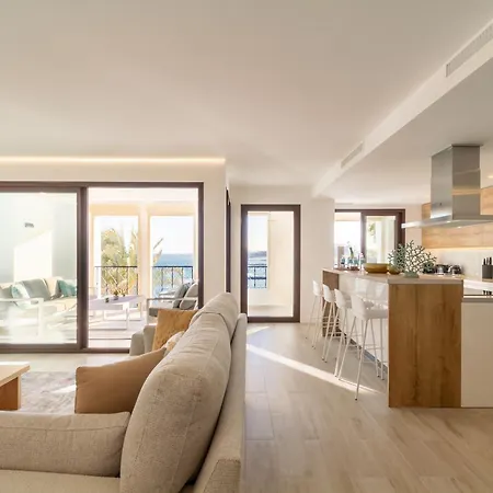 Apartment Banus -puerto Banus - Luxury Harbour Seafront - Brand New 3br - 3ba - Stunning Mediterranean Views - Outdoor Terrace - Colorful Sunsets - Bright Interiors - New Furniture - Steps From Marina & El Corte Ing Luxury Shopping